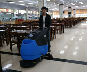 华中科技大学百景园餐厅-洗地机